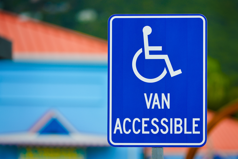 wheelchair-accessible van