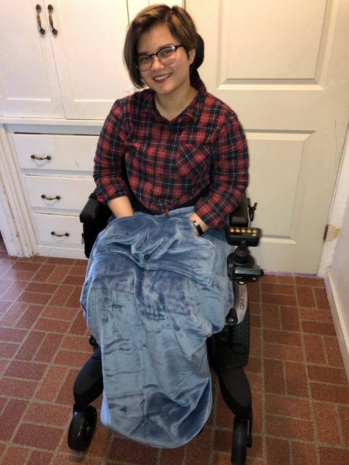 Hunting for the Perfect Wheelchair Blanket Muscular Dystrophy News