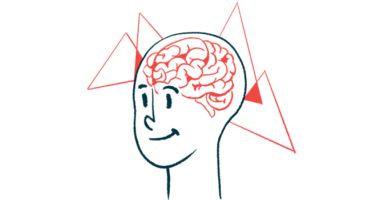 An illustration of a person's head, highlighting the brain.