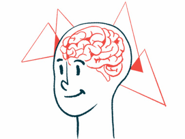 An illustration of a person's head, highlighting the brain.