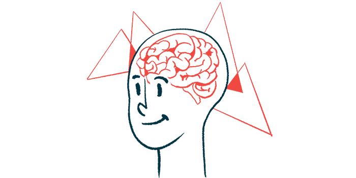 An illustration of a person's head, highlighting the brain.