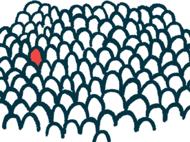 RaDaR | rare disease registry | Illustration of a lone rare person in a crowd