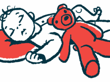 DMD newborn screening | Muscular Dystrophy News | image of baby sleeping