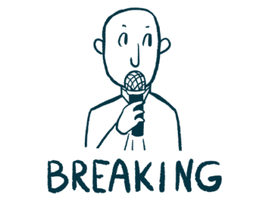 fundraiser games event | Muscular Dystrophy News | breaking news illustration of person with microphone