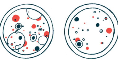 An illustration of petri dishes.