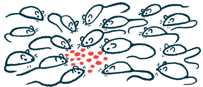 Illustration of a group of mice.