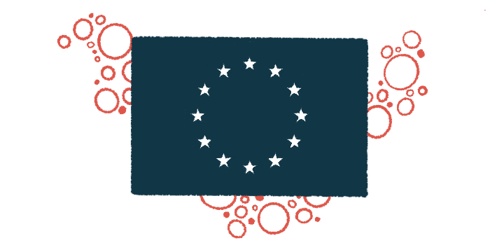 Illustration of EU flag.