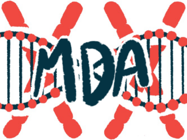 An illustration shows the letters 