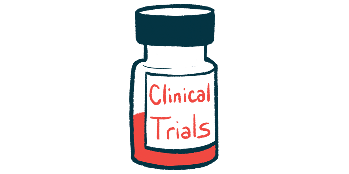 A medicine bottle labeled Clinical Trials is shown.