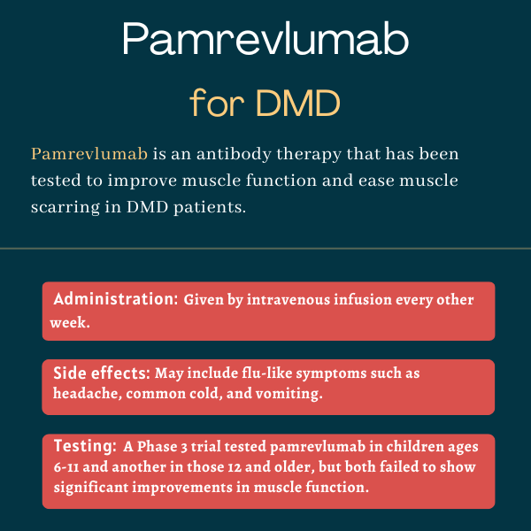 Pamrevlumab for Duchenne muscular dystrophy