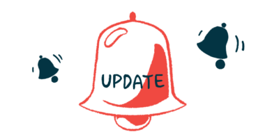 A bell labeled UPDATE is flanked by two smaller, ringing bells.
