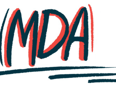 The letters MDA are shown atop a black underline.